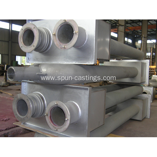 Centrifugal casting U-shaped radiant tube